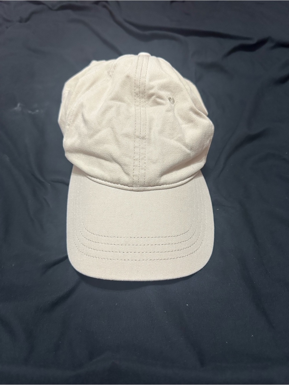 Hollister Cream Minimalist Baseball Hat